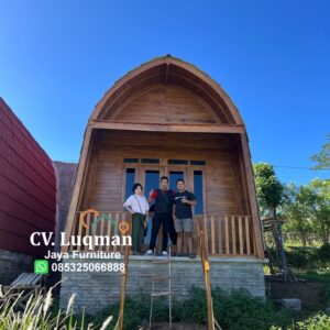 Rumah Lumbung Kayu Jati Klasik Bernilai Seni Tinggi - Hunian Bernuansa Etnik