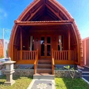 Desain Rumah Lumbung Kayu Jati Premium – Estetika Alam untuk Hunian Impian