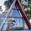 Rumah Kayu Glamping Minimalis Luxurios Jati Jepara
