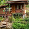 Rumah Panggung Unik Modern Kayu Jati