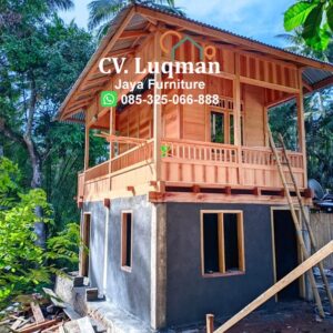 Rumah Panggung Kayu Jati Klasik Jepara