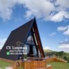 Model Rumah Glamping Kayu Jati Klasik