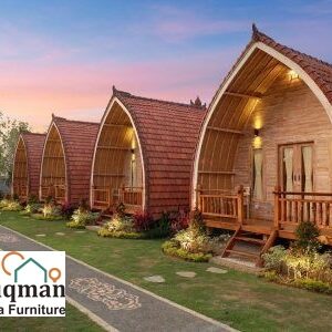 Rumah Lumbung Minimalis Kayu Jati