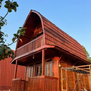 Rumah Lumbung 2 Lantai Kayu Jati Karya Jepara