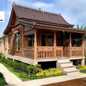 Kayu Joglo Minimalis Modern – Desain Elegan, Kokoh & Nyaman