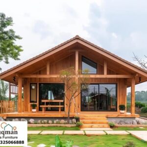 Rumah Kayu Minimalis Modern – Tampilan Mewah dan Estetik