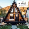 Rumah Kayu Segitiga A-Frame Minimalis | Solusi Villa Unik & Estetik