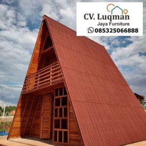 Rumah Lumbung Kayu Jati Jepara