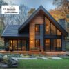 The Sanctuary Home: Hunian Modern Luxury Cabin - Desain Kontemporer