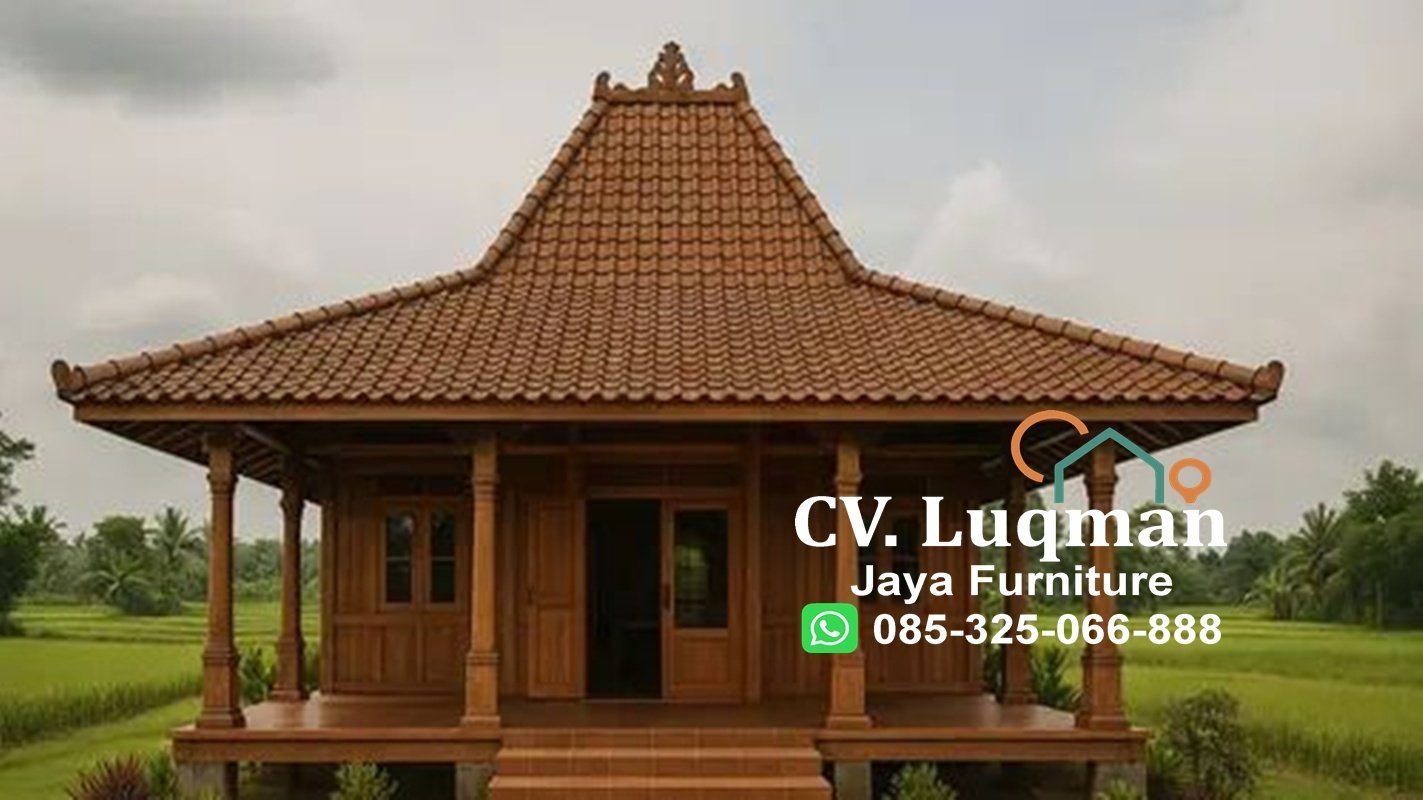 Rumah Joglo Full Ukiran Kayu Jati Karya Jepara