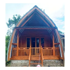 Rumah Lumbung Kayu Jati Jepara