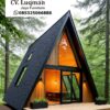 Kabin A-Frame Minimalis Ikonik - Rumah Kayu Segitiga Estetik untuk Glamping & Villa