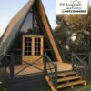 Rumah Kabin Segitiga (A-Frame) Mewah: Desain Kaca Panoramik