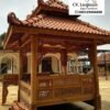 Gazebo Ukiran Kayu Jati Mahakarya Jepara