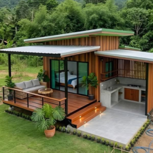 Compact Tropical Studio- Hunian Mungil Modern & Estetik