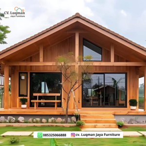 Hunian Megah-Kayu Jati