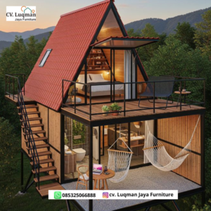 Penginapan Tiny House Kayu Jati-Mahakarya Estetik Khas jepara