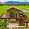 Rumah Panggung Kayu Jati-Produk Jepara