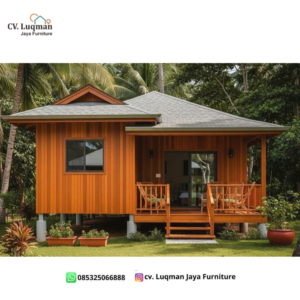 Rumah Panggung Kayu Jati Jepara