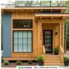 Tiny House Modern Minimalis - Hunian Kayu Eksklusif
