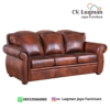 Sofa Klasik Chesterfield Leather (3 Dudukan) dari CV. Luqman Jaya Furniture
