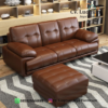 Sofa Kulit Minimalis Modern CV. Luqman Jaya Furniture: Perpaduan Sempurna Kenyamanan dan Estetika