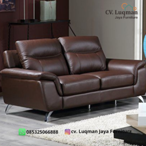 Sofa Kulit Premium dari CV. Luqman Jaya Furniture: Kenyamanan yang Berkelas