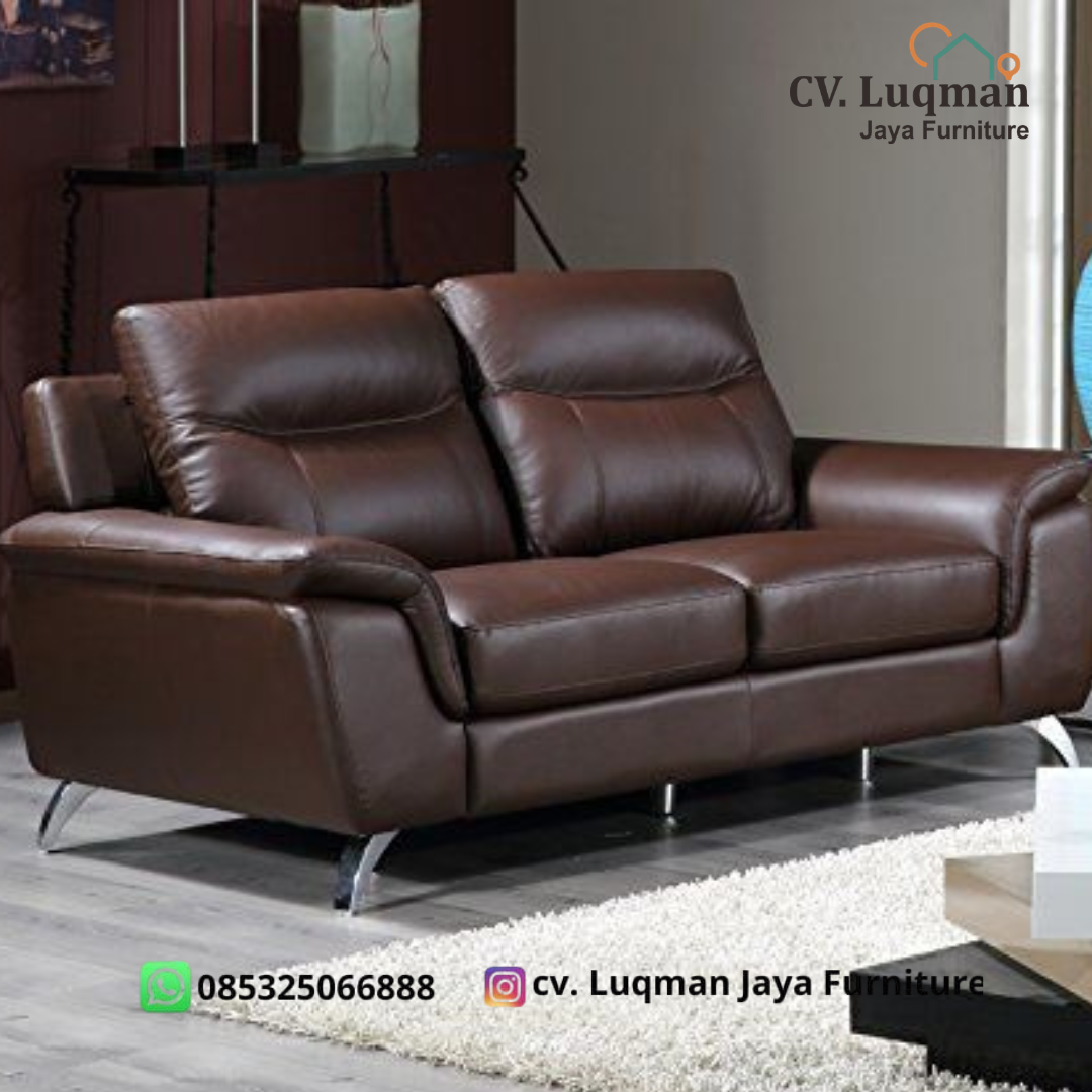 Sofa Kulit Premium dari CV. Luqman Jaya Furniture: Kenyamanan yang Berkelas