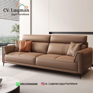 Sofa Minimalis Modern Luxury_Genuine Leather Series