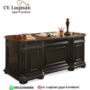 Meja Direktur Klasik Mewah dari CV. Luqman Jaya Furniture