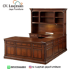 Meja Direktur U-Shape Klasik Lux dari CV. Luqman Jaya Furniture!
