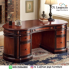 Meja Kidney Desk dari CV. Luqman Jaya Furniture