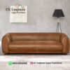 Hadirkan Kemewahan dan Kenyamanan Sejati di Ruang Tamu Anda dengan Sofa Kulit Mewah CV. Luqman Jaya Furniture!