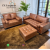 The Legency Collection: Premium Genuine Leather Sofa