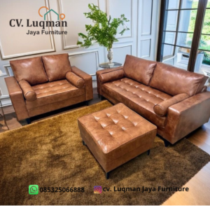The Legency Collection: Premium Genuine Leather Sofa