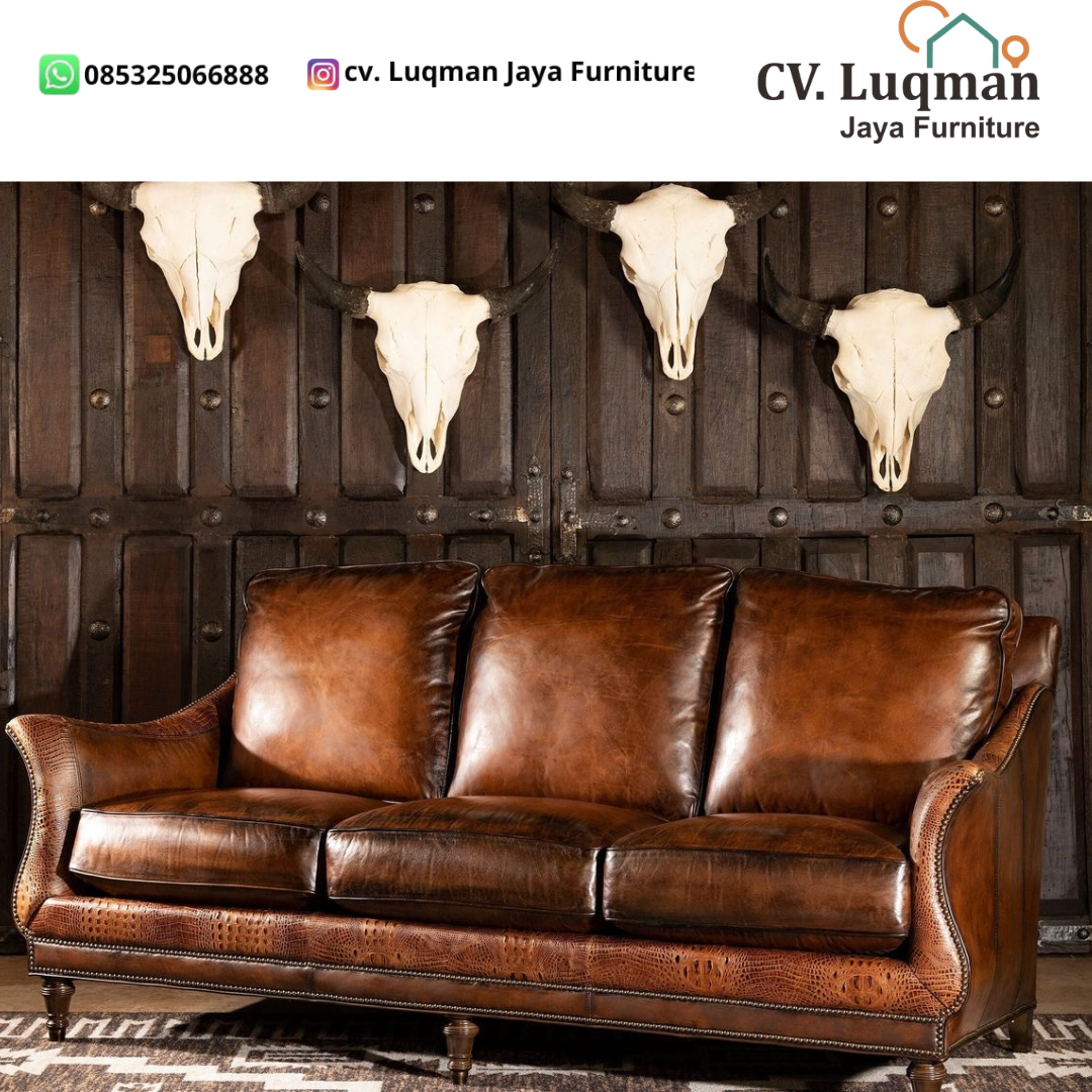 Sofa Chesterfield Eksklusif: Mahakarya Seni Jepara