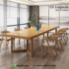 Meja Rapat Kayu Jati dari CV. Luqman Jaya Furniture