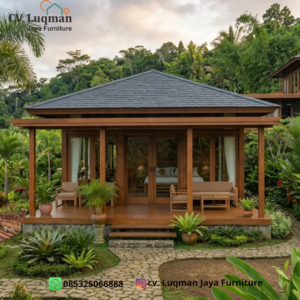 Rumah Kayu Rumah Kayu Minimalis Modern Premium