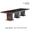 Meja Rapat Jati Mewah CV. Luqman Jaya Furniture