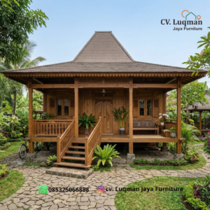 Rumah Kayu Jati Limasan Klasik Keindahan Hunian Tradisional