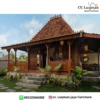 Rumah Joglo Jineman Kayu Jati Perhutani