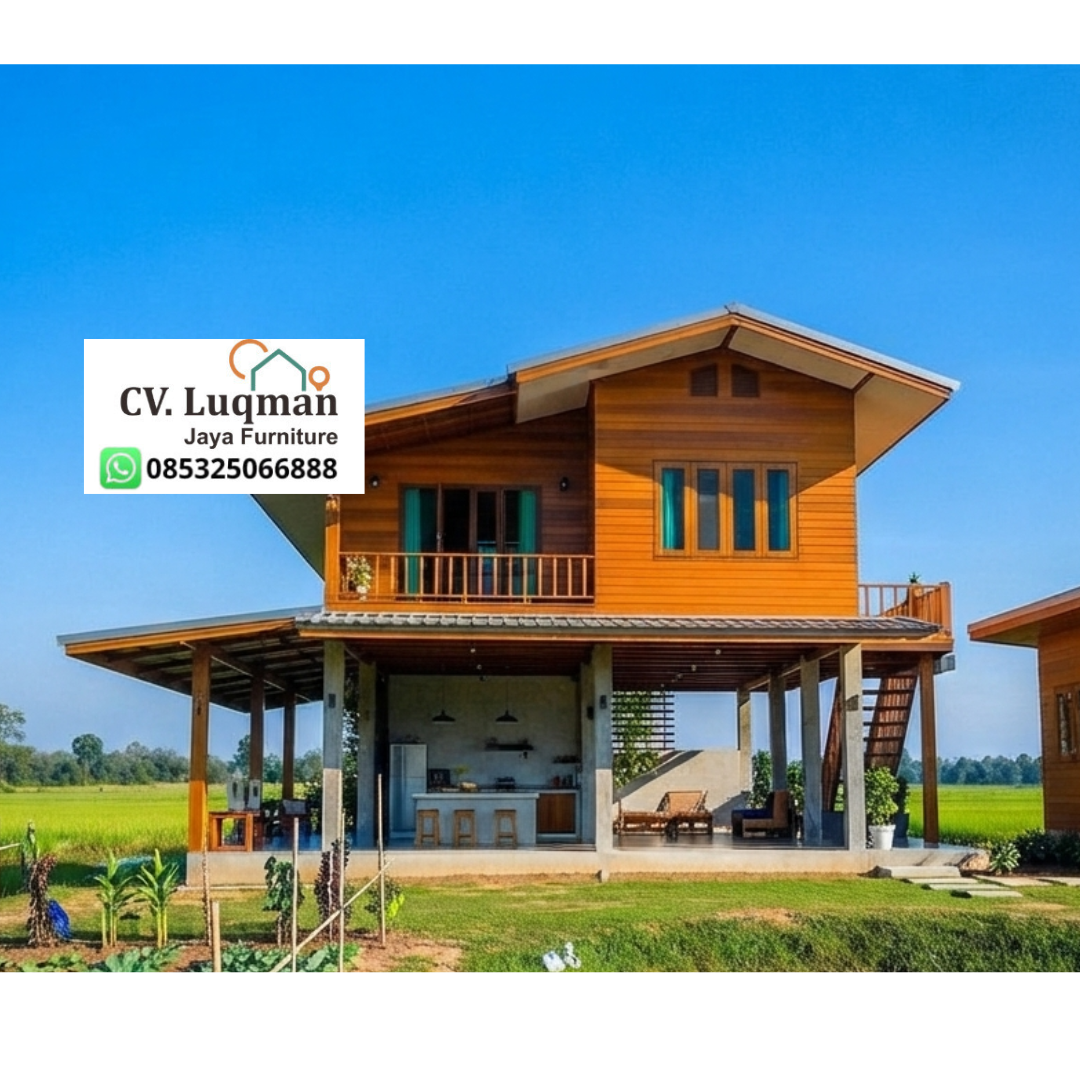Rumah Panggung Kayu Jati Rumah Panggung Kayu Jati