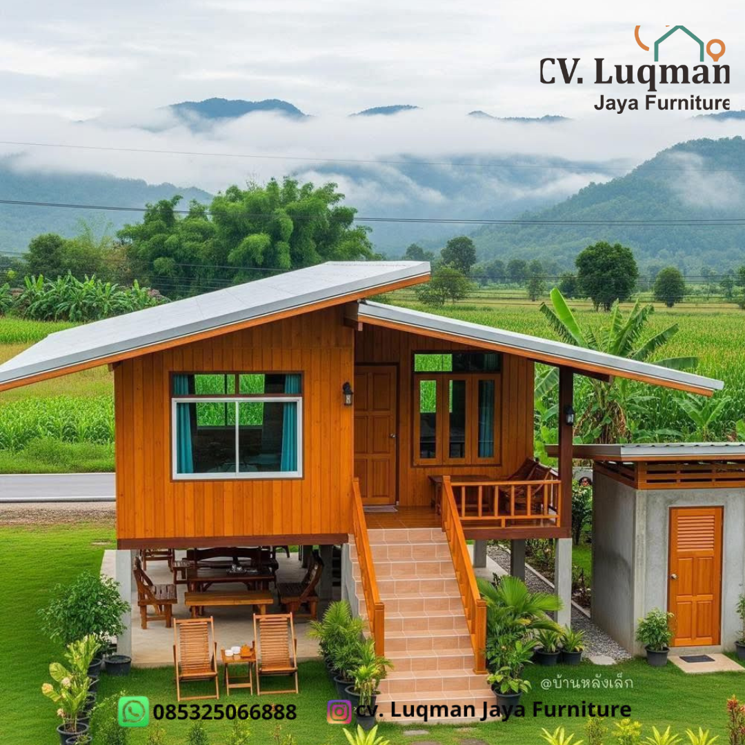 Rumah Panggung Kayu Jati Jepara
