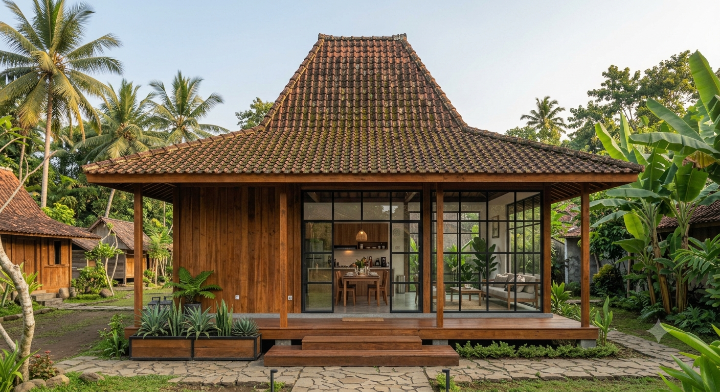 Rumah Joglo Modern