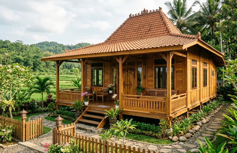 Menyelami Pesona Rumah Kayu Jati Perhutani: Investasi Klasik, Kokoh, dan Berkelanjutan