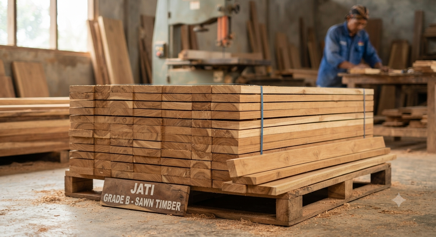 Rumah Kayu Jati Knockdown