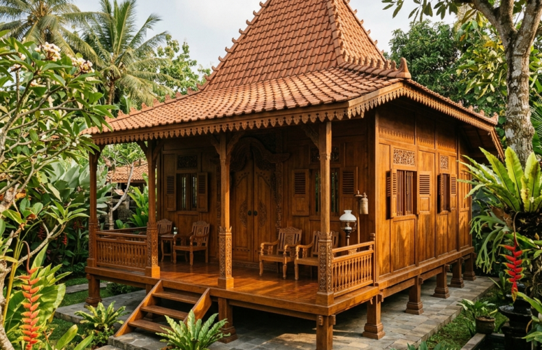 Rumah kayu jati