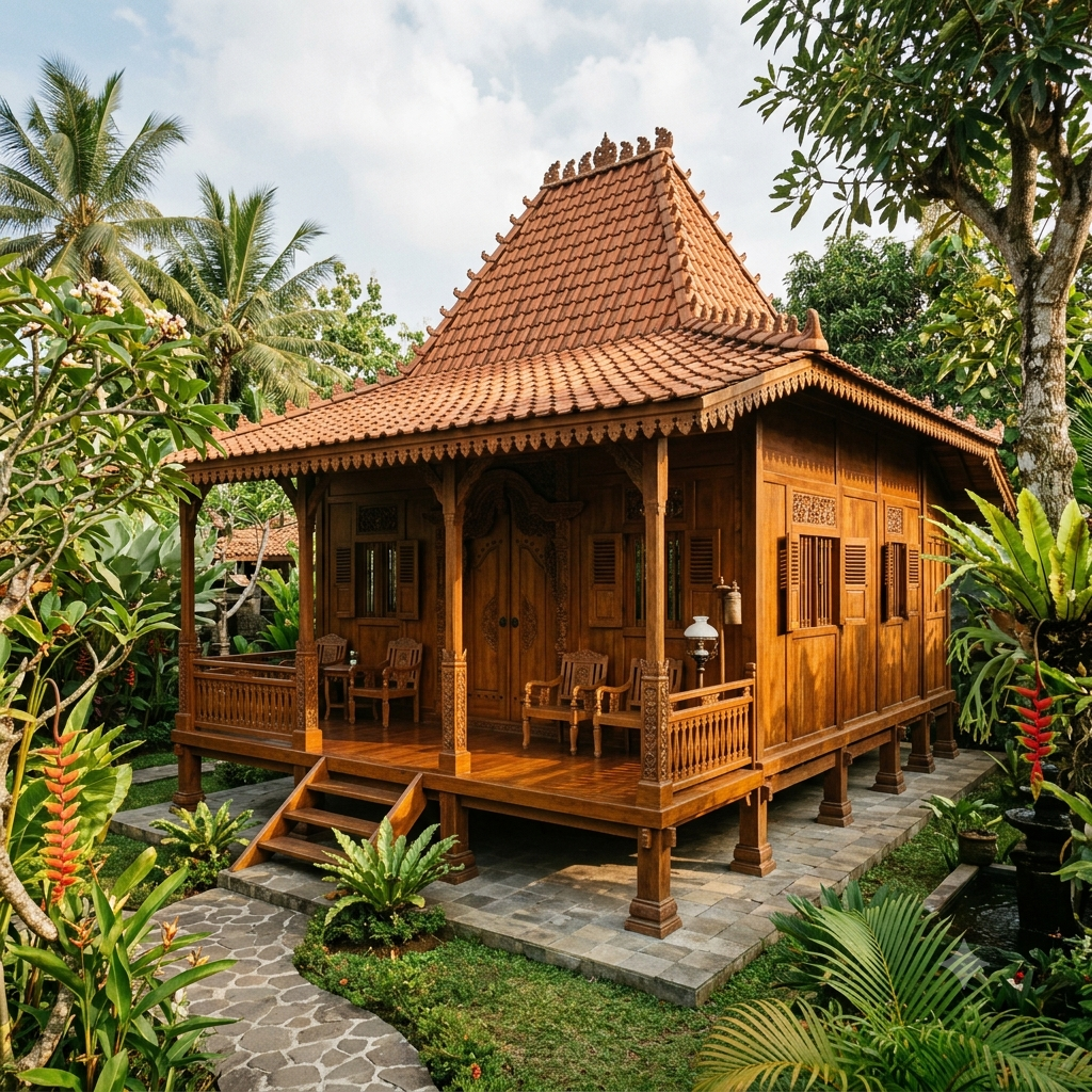 Rumah kayu jati Rumah kayu jati