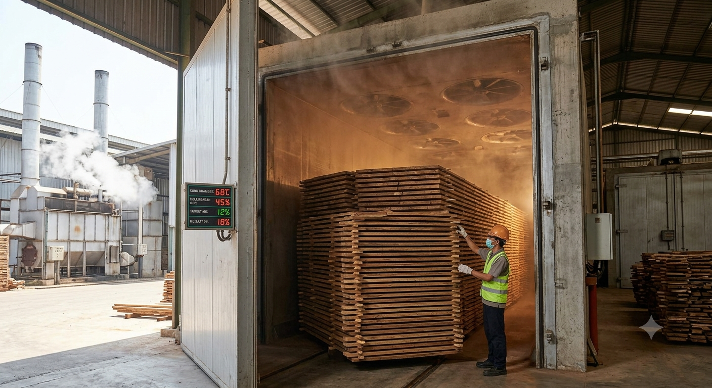 Proses Kiln dry