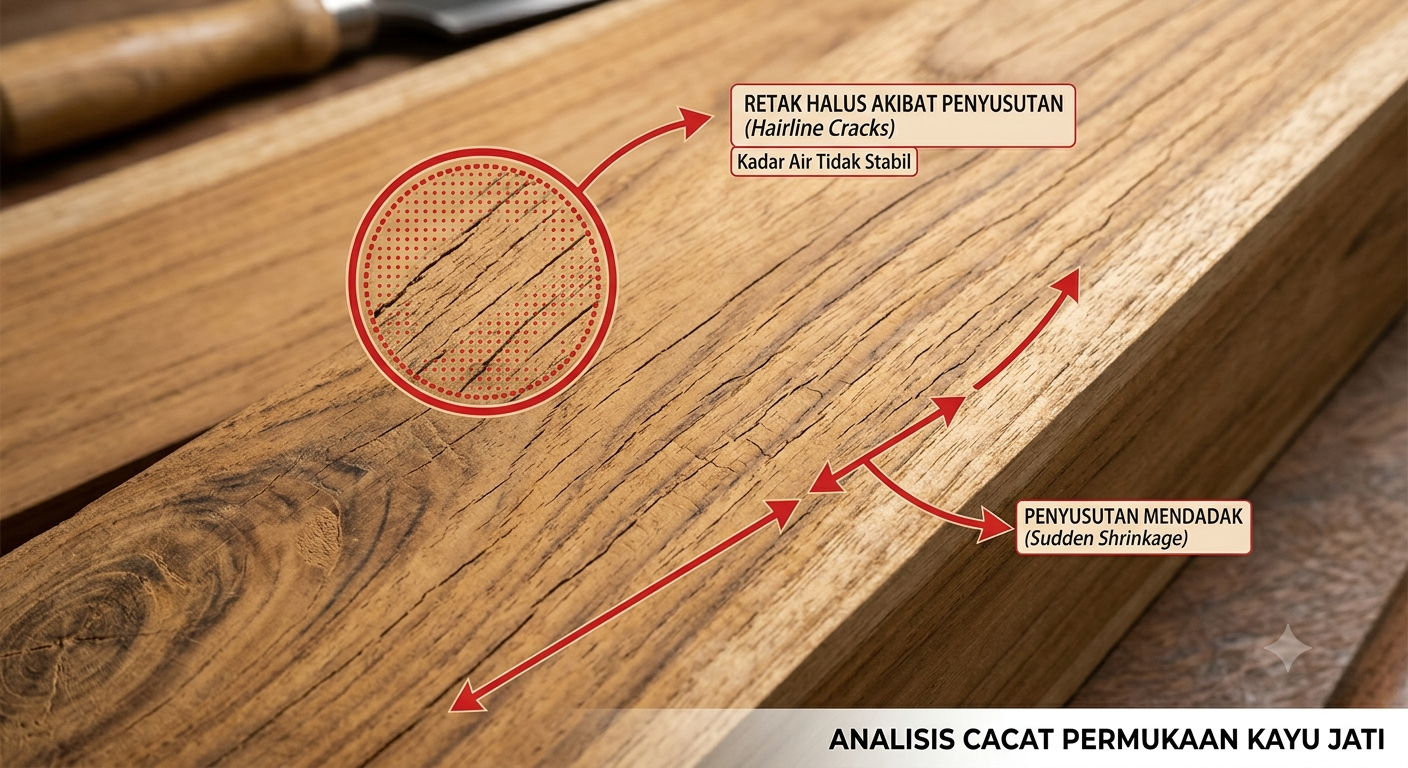 Kadar Air Kayu Jati 